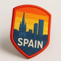 Meilleur Patch Brodé Personnalisé à Thermocoller pour Badges de Voyage Souvenirs, avec Dos Velcro, pour Collectionneurs, Touristes, Événements et Chapeaux