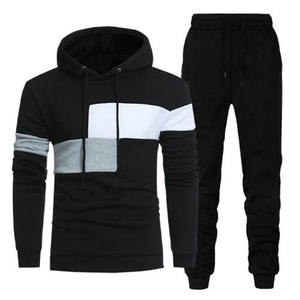 <b>Men's</b> Black Track Pants With Pink Waistband Drawstring Casual Solid Full Length Breathable Polyester Regular Fit Spring Wear - Product Image 4