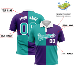 Camiseta Deportiva Personalizada al por Mayor para Hombre, Tejida, con Impresión Digital Sublimada, Nombre y Número Personalizados, Transpirable y de Secado Rápido - Product Image 2
