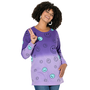 Sweat-shirt unisexe à col rond, vierge, épais, 100 % coton molletonné, personnalisable avec logo, pour femme, vente en gros, OEM - Product Image 2