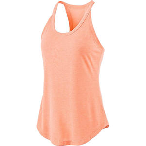 Débardeur dos nageur vert olive pour femme, en coton et fibre de bambou écologiques, tissé uni, respirant, pour usage décontracté - Product Image 5