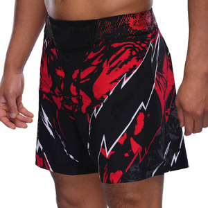 Shorts de lutte pour hommes, 4 points, respirants, extensibles, séchage rapide, anti-rétrécissement, durables, légers, 100% polyester - Product Image 1