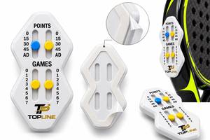Compteur de points portable en plastique TOPLINE pour raquette de padel, suivi des scores et des matchs de tennis - Product Image 6