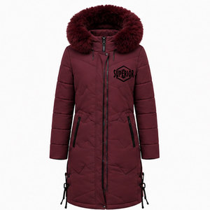 Chaqueta de Invierno Premium con Capucha para Mujer, con Cintura Ajustable, Aislamiento Térmico y Tejido Impermeable y Cortavientos - Product Image 1