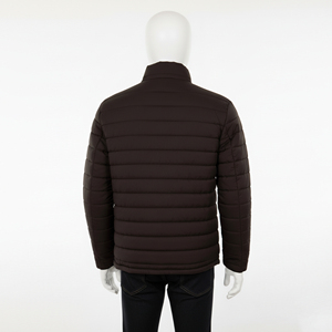 Best Quality Cheap Price OEM Service Men Puffer <b>Jacket</b> Custom Design Wholesale Stand Collar Embroidery Front Logo Winter - Product Image 3