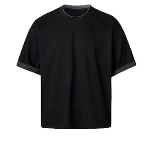 เสื้อเชิ้ตผู้ชายพิมพ์ลายทรงลำลอง ผ้าฝ้ายป๊อปลิน 100% 220 กรัม ปกคอพับ แขนสั้น ใส่สบาย ระบายอากาศดี เหมาะสำหรับฤดูร้อน รับสกรีนโลโก้ - Product Image 1