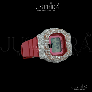 Reloj de Pulsera de Diamantes Moissanite VVS de Primera Calidad, Estilo HipHop, G-sh0ck, Reloj de Pulsera de Moda al Precio de Fábrica Más Bajo - Product Image 3