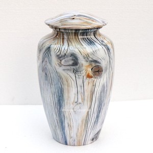 Customized Design Printed Aluminum Cremation Urns for Adult Human Ashes Storage 10" Classic Urn Funeral Supplies - Product Image 5