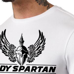 <b>Mens</b> <b>White</b> Classic Jersey T-<b>Shirt</b> <b>Short</b> <b>Sleeve</b> Lightweight Breathable Eco-Friendly Athletic Training Running Fitness 100% Cotton - Product Image 5