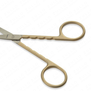 Ciseaux à ongles professionnels en acier inoxydable doré, lame pointue et aiguisée, outil de beauté pour la coupe, logo personnalisé, marque privée, vente en gros - Product Image 6