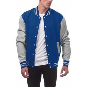 Veste de baseball pour homme en coton molletonné avec manches en cuir, nouveau design, vêtement d'extérieur pour l'hiver, usage décontracté ou uniforme d'équipe - Product Image 4