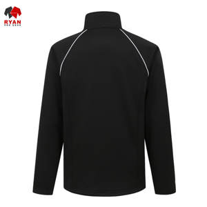 Veste Softshell Unie Respirante, Imperméable et Coupe-Vent pour Hommes, Personnalisable avec Logo, Vente en Gros - Product Image 6