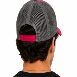 Gorra Trucker Unisex Ajustable, Diseño Casual de Primavera/Verano con Visera Curva, Cierre, Cómoda para Exteriores, Estilo Urbano - Product Image 5