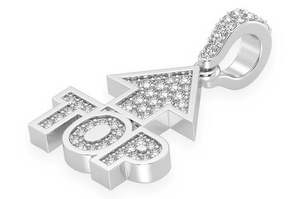 Collares de Moda para Niños, Oro de 10K, Personalizados con Letras Pequeñas, Símbolo de Nombre, Diamante Cultivado en Laboratorio, Colgante Fino, Idea de Regalo - Product Image 5