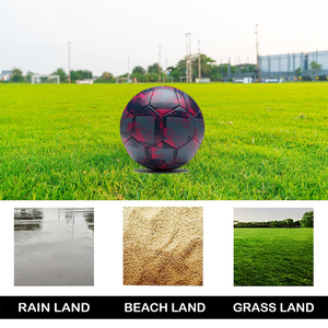 Factory Wholesale Classic Breathable PVC Soccer Ball Custom Logo Training High Quality Hand-Stitched Eco-Friendly Rubber Bladder - Product Image 3