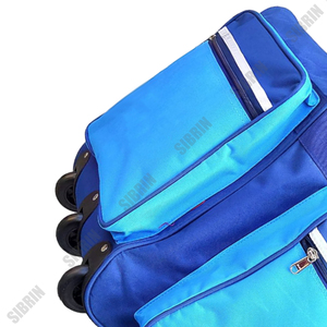 Bolsa de Cricket Unisex Premium SIBRIN con Ruedas, Gran Capacidad, Resistente al Agua, Portátil, Personalizable, de Poliéster, para Bates y Deportes - Product Image 6