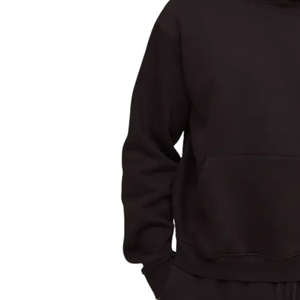 Customized <b>Men</b>’s Wide Boxy Hoodie Raised Neck Hood Front <b>Pouch</b> Pocket Relaxed Urban Pullover Sweatshirt Supplier - Product Image 5