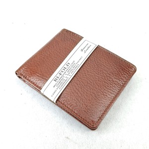 Cartera de Hombre de Cuero Genuino con Forro de Gamuza, Tarjetero, Billetera Bifold Delgada, Diseño Minimalista, Logotipo Personalizado en Relieve - Product Image 4