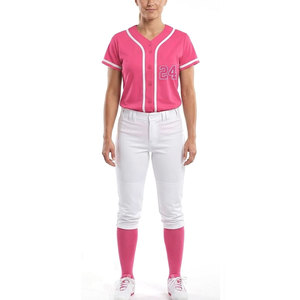 Conjunto de Uniforme de Softbol Profesional para Equipos, Pantalones y Camiseta para Clubes Deportivos y Escuelas, Tela de Poliéster Ligera y Transpirable, Personalizable - Product Image 1