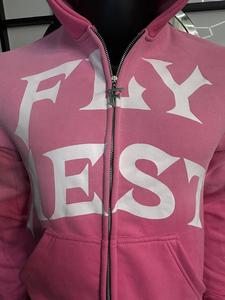 Custom Unisex Embroidered Tracksuit Heavyweight Cotton Fleece Waterproof Breathable Zip-Up Hoodie Wide-Leg <b>Sweatpants</b> <b>Set</b> - Product Image 6