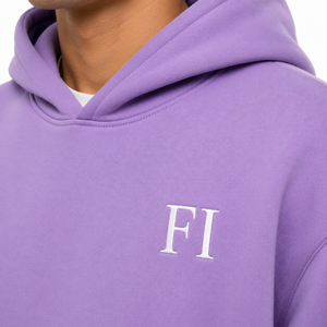 Ensemble de sweats à capuche unisexes en polaire oversize, style streetwear décontracté, avec épaules tombantes et logo imprimé sur le devant, survêtement, vente en gros - Product Image 5