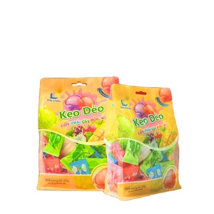 4D Peeled Gummy <b>Candy</b> Chewy Sweet Fruity Flavored Multi-Colored Bags for Children Made in Vietnam by DAI LONG - Product Image 5