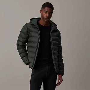 Doudoune pour homme en duvet de canard blanc, chaude et décontractée, personnalisable en usine, vêtements d'extérieur sur mesure, logo personnalisé, fourniture OEM - Product Image 5
