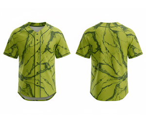 เสื้อเบสบอลแบบซับลิเมชั่นคุณภาพสูง |   ชุดเบสบอลทีมพร้อมโลโก้และหมายเลขแบบกำหนดเอง |   ฐานผ้าโพลีเอสเตอร์ที่ระบายอากาศได้ดี - Product Image 5