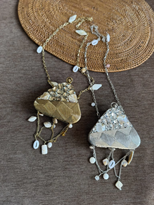 SANGRAJ CREATIONS กระเป๋าคลัทช์โลหะขนาดเล็ก ลายหิน กระเป๋าถือสำหรับออกงานกลางคืน ดีไซน์หรูหรา ขนาดกะทัดรัด ปิดด้วยตัวล็อคแบบโลหะ สำหรับผู้หญิง - Product Image 3