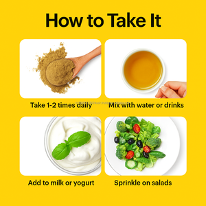 ผงยีสต์ซุปเปอร์ฟู้ด500ก. แหล่งโปรตีนมังสวิรัติสำหรับผมผิวเรืองแสงผลิตจากเกาหลี - Product Image 6