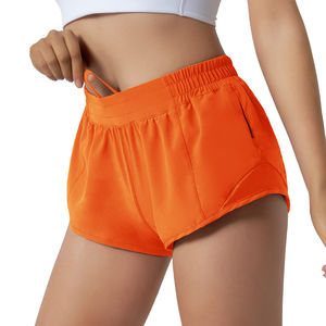 Shorts d'été pour femmes de haute qualité, taille élastique personnalisée, respirants, séchage rapide, en coton doux, best-seller, taille haute, sans couture, motif floral - Product Image 2