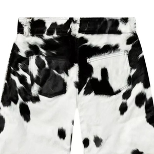 Shorts en cuir et toile pour homme de haute qualité, écologiques, respirants, faits à la main, durables, style streetwear authentique - Product Image 5