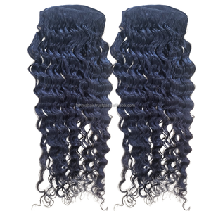Extensiones de Cabello Ondulado Profundo, Cabello Humano Natural Remy 100% de Una Sola Capa, Doble Capa Personalizada para Permanente - Product Image 6