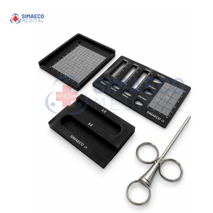 Juego de bloques manuales para corte de cartílago en rinoplastia, sistema de preparación de injertos de cartílago quirúrgico, instrumentos de cirugía plástica ORL - Product Image 6