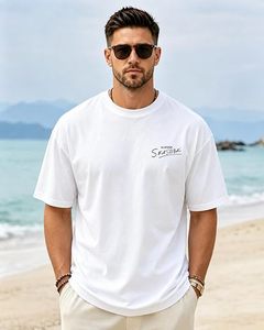 Men's Black Short Sleeve O-Neck T-Shirt 100% Cotton Jersey Regular Fit Casual Solid Color <b>Plain</b> Dyed Knitted Fabric - Product Image 3