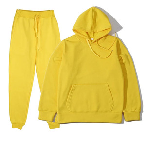 Unisex Custom Printed Logo Cotton Fleece Sweat Suit Best Quality <b>Plain</b> Wear <b>Tracksuit</b> for Casual & <b>Tracksuit</b> - Product Image 6