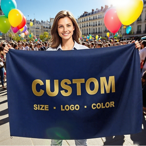 Tùy chỉnh in 3x5 Double Sided Polyester cờ với logo bền biểu ngữ ngoài trời cho quảng cáo thể thao sự kiện thiết kế miễn phí - Product Image 6