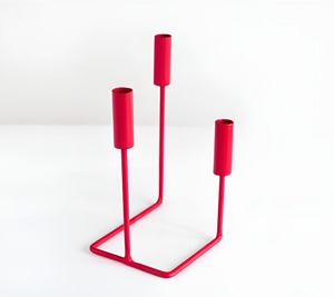 Customized Metal Candle Holder with 3 Stand Used for Outdoor Indoor Decoration Wedding Decoration in Lowest Price in India - Product Image 2