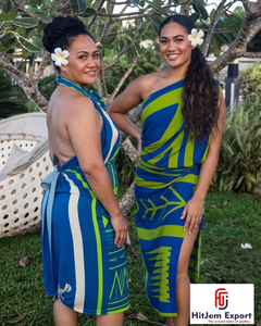 Pareo Hawaiano Personalizado con Estampado de Tahití, Servicio de Fabricación Personalizada OEM ODM para Fiji, Samoa, Bora Bora - Product Image 4