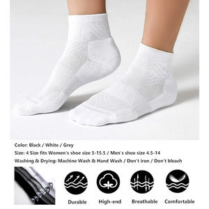 Calcetines Deportivos para Gimnasio, Calcetines de Entrenamiento Personalizados de Mezcla de Algodón, Ropa Deportiva para Personalización con Logotipo - Product Image 2