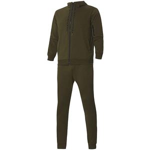 Men's Plus Size Athletic Tracksuit Set Full-<b>Zip</b> <b>Hooded</b> Jacket Sweatpants Breathable Quick-Dry 100% Polyester Lightweight Casual - Product Image 1