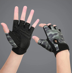Non Slip Training Gym Gloves for Men and Women with Breathable Fabric and Palm Padding Gym Gloves Workout Weight Lifting Gloves - Product Image 1