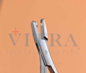 Alicates de ortodoncia para engarzar ganchos, de acero inoxidable, para fijación de alambres de arco, instrumentos de laboratorio dental - Product Image 2