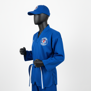 ชุดยูนิฟอร์มศิลปะการต่อสู้น้ำหนักเบา ทนทาน ปรับแต่งโลโก้ได้ ปิดด้วยเชือกผูก ดีไซน์สำหรับทั้งชายและหญิง ผลิตจากผ้าฝ้ายที่สวมใส่สบาย - Product Image 2