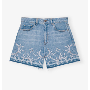 Shorts en jean vintage pour femme, taille mi-haute, respirants et imperméables, pour le streetwear, en matière de qualité supérieure, nouveau modèle, prix abordable - Product Image 5