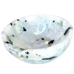 หินธรรมชาติสีรุ้งทรงกลมงานฝีมือคริสตัลแกะสลักด้วยมืออุปกรณ์ตกแต่งโต๊ะและเครื่องปรุงรส - Product Image 1