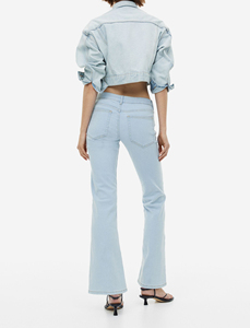 Jeans Casuales de Alta Calidad para Mujer al por Mayor 2026, Jeans Holgados de Pierna Ancha para Mujer, Pantalones Vaqueros de Cintura Alta para Mujer - Product Image 3