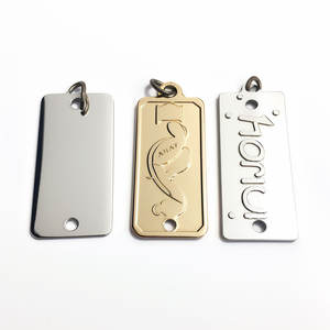 ป้ายโลหะแบบนูน 3 มิติ ลายนูนแบบกำหนดเอง สำหรับเสื้อผ้า กระเป๋า และเครื่องประดับ - Product Image 4