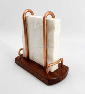 Classic <b>Matte</b> Black Metal Napkin Holder Elegant Design Perfect for Stylish <b>Table</b> Settings and Home Decor by ACMI - Product Image 4