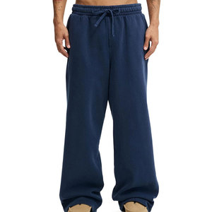 Street Wear Baggy <b>Trouser</b> Men Casual Fashion Loose Fit Wide Leg Pants For Travel Gym Walking And Modern Wear - Product Image 1